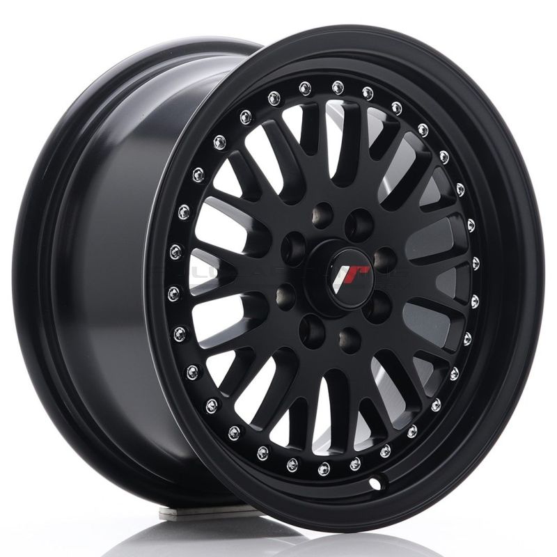JR-Wheels JR10 Felgen 15 Zoll 7J ET30 4x100,4x108 Flat Black ...
