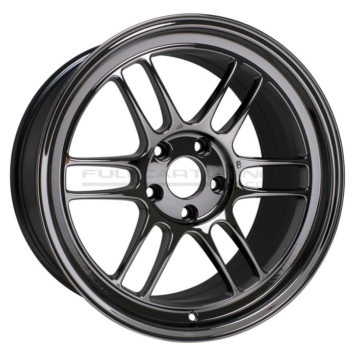 Enkei RPF1 Felgen 17 Zoll 9.5J ET18 5x114.3 Schwarz Chrome