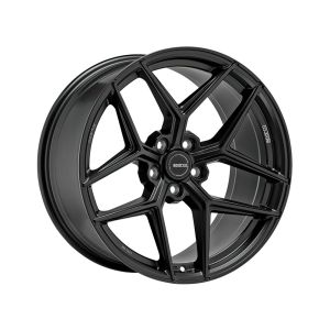 Sparco FF3 Felgen 18 Zoll 8J ET45 5x112 Flow Form Flaches Schwarz