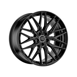 MSW MSW 50 Felgen 22 Zoll 9.5J ET41 5x112 Glanz Schwarz