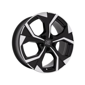 MSW MSW 43 Felgen 18 Zoll 8J ET50 5x112 Glanz Schwarz/Poliert