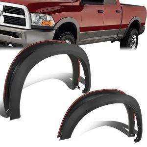 ABS Dynamics Vorne und Hinten Kotflügelverbreiterung OEM Style Flaches Schwarz ABS Plastik Dodge Ram