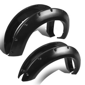 ABS Dynamics Vorne und Hinten Kotflügelverbreiterung Flaches Schwarz ABS Plastik Ford F250,F350