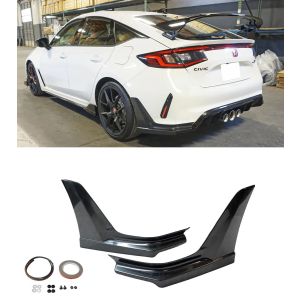 ABS Dynamics Hinten Spoilerlippe Schwarz ABS Plastik Honda Civic