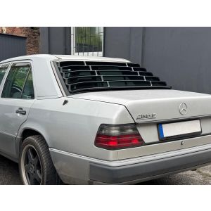 ABS Dynamics Window Louvers Schwarz ABS Plastik Mercedes E-Class