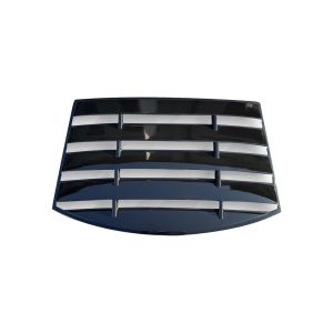 ABS Dynamics Window Louvers Schwarz ABS Plastik Mercedes C-Class