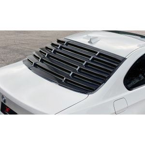 ABS Dynamics Window Louvers Schwarz ABS Plastik BMW 3-serie