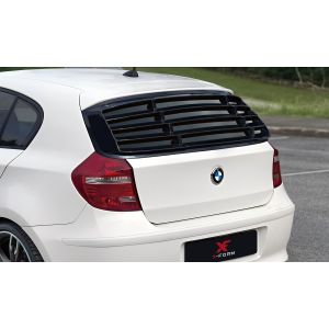 ABS Dynamics Window Louvers Schwarz ABS Plastik BMW 1 Serie
