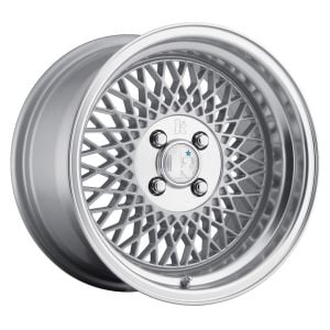 Klutch Wheels SL1 Felgen 16 Zoll 8J ET15 Custom PCD Guss Silver Machined Lip
