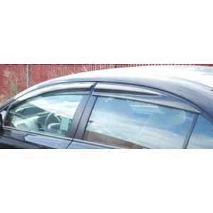SK-Import Vorne und Hinten Side Window Visor JDM Style Getönt Plastik Honda Civic