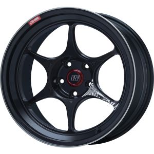 Enkei PF06 Felgen 17 Zoll 9.5J ET22 5x114.3 Black Machined Face