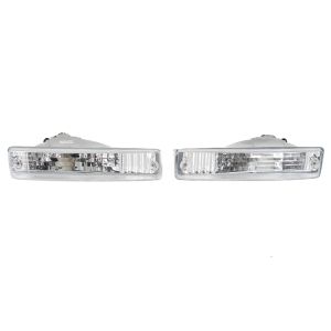 DEPO Vorne Blinker Chrom Gehäuse Klares Glas Honda CRX Facelift