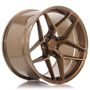 Concaver CVR2 Felgen 19 Zoll 10.5J ET20-57 Custom PCD Tief konkav Flow Form Brushed Bronze