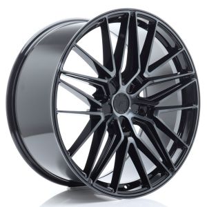 JR-Wheels JR38 Felgen 22 Zoll 9.5J ET0-35 Custom PCD Flow Form Black Brushed