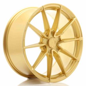 JR-Wheels SL02 Super Light Felgen 19 Zoll 8J ET20-40 Custom PCD Flow Form Gold