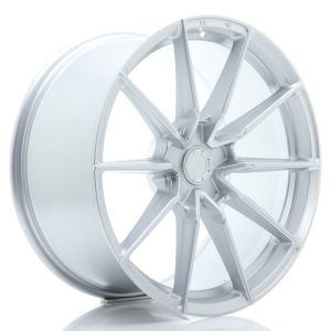 JR-Wheels SL02 Super Light Felgen 19 Zoll 10J ET20-51 Custom PCD Flow Form Flat Silver