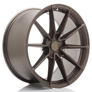 JR-Wheels SL02 Super Light Felgen 19 Zoll 10.5J ET15-57 Custom PCD Flow Form Flat Bronze