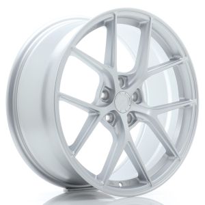 JR-Wheels SL01 Super Light Felgen 19 Zoll 8.5J ET45 5x112 Flow Form Flat Silver