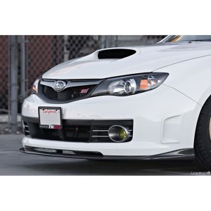PU Design Vorne Spoilerlippe CS Style Schwarz Polyurethan Subaru Impreza