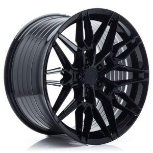 Concaver CVR6 Felgen 22 Zoll 10J ET20-64 Custom PCD Leistung Konkav Flow Form Platinum Black
