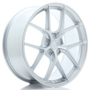 JR-Wheels SL01 Felgen 20 Zoll 9J ET20-51 Custom PCD Flow Form Flat Silver