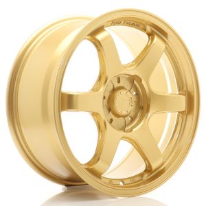 JR-Wheels SL03 Super Light Felgen 17 Zoll 8J ET20-42 Custom PCD Flow Form Gold
