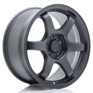 JR-Wheels SL03 Super Light Felgen 17 Zoll 9J ET32-50 Custom PCD Flow Form Flat Gun Metal