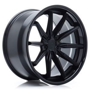 Concaver CVR8 Felgen 19 Zoll 9J ET20-32 Custom PCD Tief konkav Flow Form Matt Black Gloss Black Stainless Steel Lip