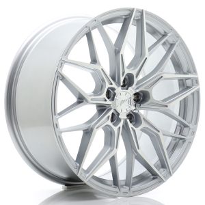 JR-Wheels JR46 Felgen 19 Zoll 8.5J ET45 5x112 Flow Form Silver Machined Face