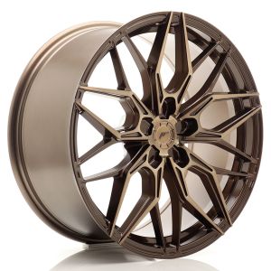 JR-Wheels JR46 Felgen 19 Zoll 9J ET20-51 Custom PCD Flow Form Platinum Bronze
