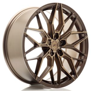 JR-Wheels JR46 Felgen 20 Zoll 8.5J ET20-45 Custom PCD Flow Form Platinum Bronze