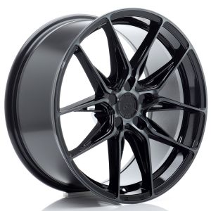 JR-Wheels JR44 Felgen 18 Zoll 8J ET20-42 Custom PCD Flow Form Black Machined Tinted Face