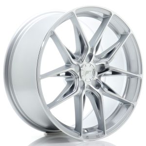 JR-Wheels JR44 Felgen 18 Zoll 8J ET20-42 Custom PCD Flow Form Silver Machined Face