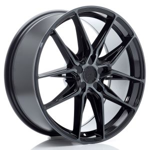 JR-Wheels JR44 Felgen 19 Zoll 8J ET20-40 Custom PCD Flow Form Black Machined Tinted Face