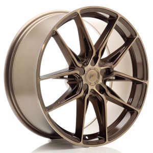 JR-Wheels JR44 Felgen 19 Zoll 8J ET20-40 Custom PCD Flow Form Platinum Bronze