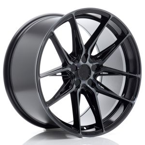 JR-Wheels JR44 Felgen 19 Zoll 10J ET15-45 Custom PCD Flow Form Black Machined Tinted Face
