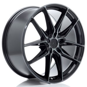 JR-Wheels JR44 Felgen 20 Zoll 9J ET20-51 Custom PCD Flow Form Black Machined Tinted Face