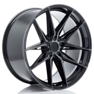 JR-Wheels JR44 Felgen 21 Zoll 11J ET11-46 Custom PCD Flow Form Black Machined Tinted Face