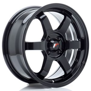 JR-Wheels JR3 Felgen 16 Zoll 7J ET25 4x100 Gloss Black