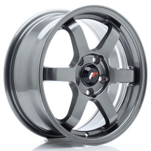 JR-Wheels JR3 Felgen 16 Zoll 7J ET40 5x100 Gun Metal