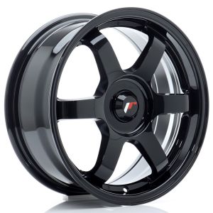 JR-Wheels JR3 Felgen 16 Zoll 7J ET25-40 Custom PCD Gloss Black
