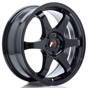 JR-Wheels JR3 Felgen 17 Zoll 7J ET40 5x114.3 Gloss Black