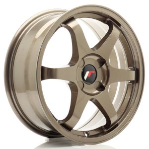 JR-Wheels JR3 Felgen 17 Zoll 7J ET20-42 Custom PCD Bronze