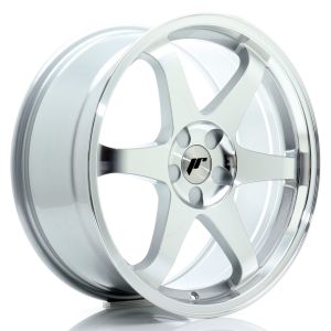 JR-Wheels JR3 Felgen 19 Zoll 8.5J ET20-42 Custom PCD Silver Machined Face