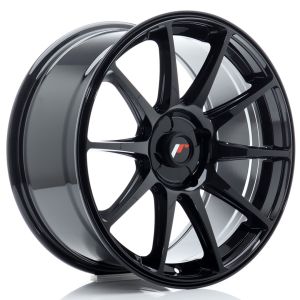 JR-Wheels JR11 Felgen 18 Zoll 8.5J ET20-40 Custom PCD Gloss Black