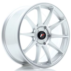 JR-Wheels JR11 Felgen 18 Zoll 8.5J ET20-40 Custom PCD Hyper Silver