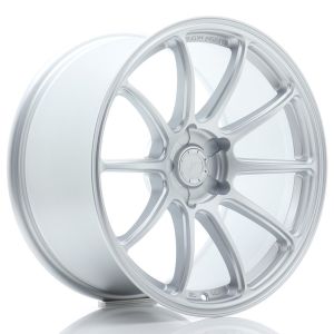 JR-Wheels SL04 Super Light Felgen 18 Zoll 9.5J ET20-35 Custom PCD Flow Form Flat Silver