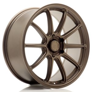 JR-Wheels SL04 Super Light Felgen 19 Zoll 8J ET20-40 Custom PCD Flow Form Flat Bronze