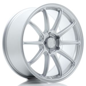 JR-Wheels SL04 Super Light Felgen 19 Zoll 9J ET20-51 Custom PCD Flow Form Flat Silver
