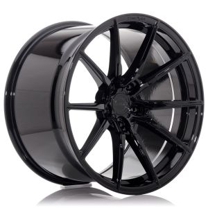 Concaver CVR4 Felgen 22 Zoll 10J ET20-64 Custom PCD Leistung Konkav Flow Form Platinum Black